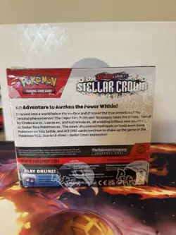 Pokemon TCG: Scarlet & Violet Stellar Crown Factory Sealed Booster Box - Image 2