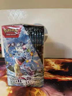 Pokemon TCG: Scarlet & Violet Stellar Crown Factory Sealed Booster Box - Image 3