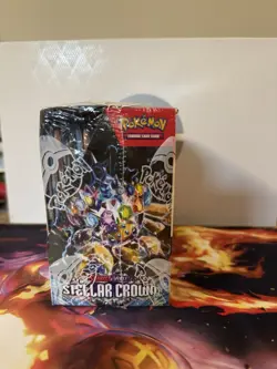 Pokemon TCG: Scarlet & Violet Stellar Crown Factory Sealed Booster Box - Image 4