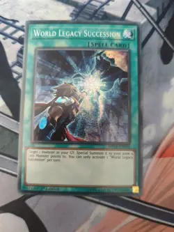World Legacy Succession - MP19-EN038 - 1st Edition - Secret - Yugioh - Image 1