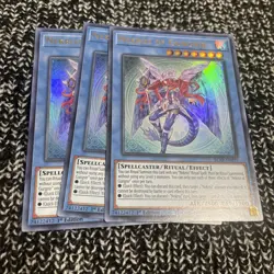 Yu-Gi-Oh! 3x Nekroz of Gungnir BLAR-EN077 Ultra Rare 1st Ed Near Mint - Image 1