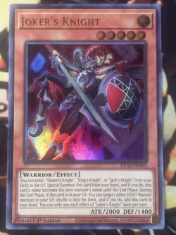 Yugioh: Joker's Knight - KICO-EN002 - Ultra Rare - 1st Edition - NM - Image 1