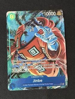 One Piece The Azure Sea's Seven Jinbe OP14-049 SR Alternate Art - Near Mint - Image 1
