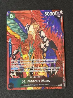 One piece TCG - St. Marcus Mars (Alternate Art) - (OP13) English - Near Mint - Image 1