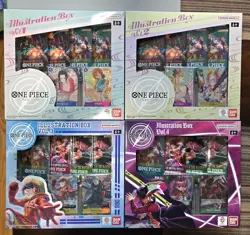 One Piece Illustration Box Vol 1-4 Set (Sealed). See Photos. - Image 1