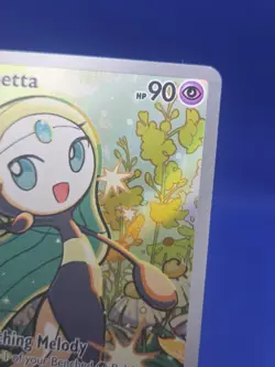 Pokemon ME Mega Evolution Meloetta 026 Illustration Rare Black Star Promo NM - Image 4