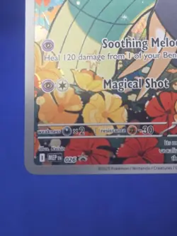 Pokemon ME Mega Evolution Meloetta 026 Illustration Rare Black Star Promo NM - Image 5