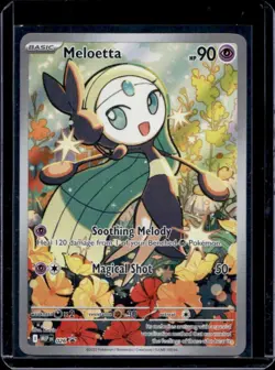 2025 Pokemon ME Black Star Promos MEP EN Meloetta #026 - Image 1