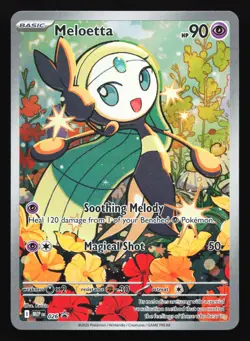Meloetta 026 ME: Mega Evolution Black Star Promo Pokemon Card - Image 1