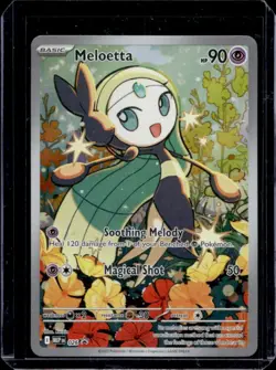 2025 Pokemon ME Black Star Promos MEP EN Meloetta Full Art #026 - Image 1