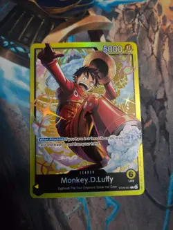 Monkey.D.Luffy (001) ST29-001 Egghead Foil Leader Card - Image 1