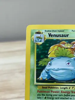 Venusaur - 15/102 - Pokemon Base Set Unlimited Holo Rare Card WOTC LP/MP - Image 2