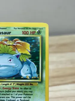 Venusaur - 15/102 - Pokemon Base Set Unlimited Holo Rare Card WOTC LP/MP - Image 3