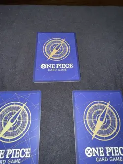 Bandai One Piece Card Game Tashigi OP10 Holo Character Card Lot of 3 English - Image 3