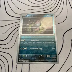 065/086 Deino : (Reverse Holo) Card : SV-10.5 White Flare PRINT LINES ERROR CARD - Image 1