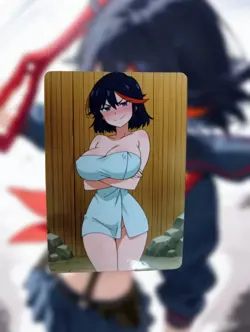 Ryuko Matoi Kill la Kill Anime Waifu Sexy Goddess Doujin Lewd Hentai Card - Image 1