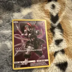 Pokemon Armored Mewtwo SM228 Sm Promo Holo TCG Card Psychic Basic 2019 - Image 1
