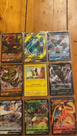 26 Pokemon Cards Bulk Lot - V, VMAX & Rare - Slightly Played / Collectible - Image 3