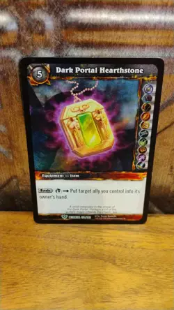 DARK PORTAL HEARTHSTONE World of Warcraft TCG 2013 Blizzard Trading Card 174/202 - Image 1