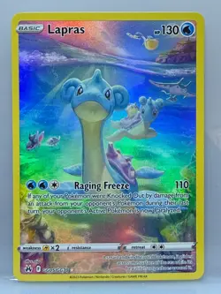 Lapras GG05/GG70 Crown Zenith Galarian Gallery Ultra Rare Pokemon TCG Card - Image 1