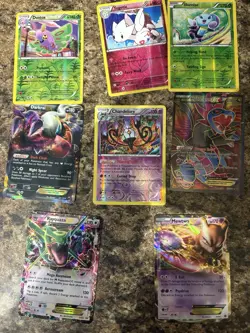 Pokemon TCG 8 Card Lot - Holo & EX Cards Dustox, Togetic, Darkrai, Chandelure - Image 1