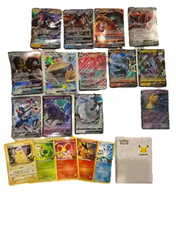 Pokemon Jumbo Card Lot! (20 Jumbo Cards) Also Includes Jumbo Card Binder! - Image 1