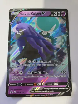 Shadow Rider Calyrex V SWSH131 Jumbo Cards Holo - Image 1
