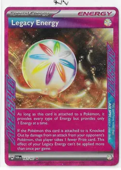 Legacy Energy 167/167 Twilight Masquerade Holo ACE SPEC Rare Pokemon Card TCG NM - Image 1