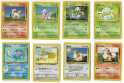 Vintage Pokemon 61 Cards Lot Base Jungle Fossil Base Set 2 Team Rocket MP-NM - Image 2