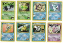 Vintage Pokemon 42 Cards Lot Gym Heroes Gym Challenge MP-LP - Image 5