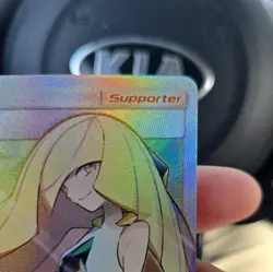 Pokemon TCG Lusamine Crimson Invasion Holo Full Art Ultra Rare Card 110/111 - Image 3