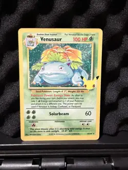Pokemon TCG Venusaur Holo Rare Card Classic Celebrations Edition 15/102 - Image 1