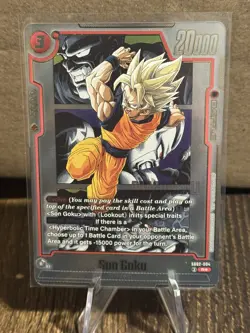 Son Goku - SB02-004 Alternate Art Manga Booster 02 Dragon Ball Card English - Image 4