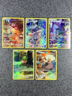 English Pokemon Card Lot Of 95 - IR, V, Full Art, EX, Vmax, Rainbow, Etc. READ - Image 3