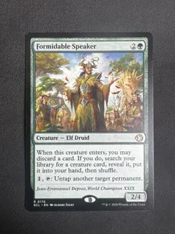 Formidable Speaker X1 - Mint - Lorwyn Eclipsed MTG Magic The Gathering English - Image 1