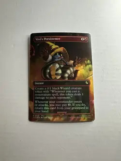 Vivi's Persistence NM Borderless Final Fantasy Foil Magic The Gathering Mtg - Image 1
