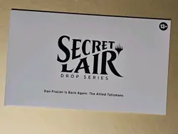 Sealed DAN FRAZIER IS BACK AGAIN: THE Allied TALISMANS Secret Lair Drop MTG - Image 2