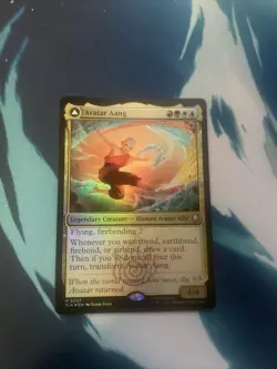 Avatar Aang/Aang Master of Elements 0207 FOIL - MTG Avatar: The Last Airbender - Image 1