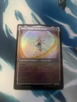 Avatar Aang/Aang Master of Elements 0207 FOIL - MTG Avatar: The Last Airbender - Image 2