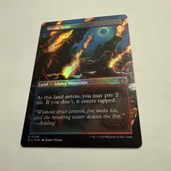 Steam Vents FOIL Borderless 348 Lorwyn Eclipsed ECL MTG Rare Land Unplayed Mint - Image 4