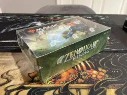 MTG Zendikar Rising (Draft Booster Box) - Factory Sealed, 36 Packs + Box Topper - Image 1