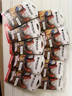 MAGIC THE GATHERING: SPIDER-MAN, BOOSTER PACK LOT OF 10x 🔥 sleeved - Image 1