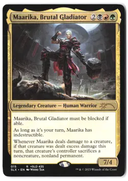 Maarika, Brutal Gladiator #15 SLX MTG NM - Image 1