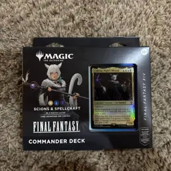 Magic The Gathering Final Fantasy Commander Deck Y'SHTOLA Scions & Spellcraft - Image 1