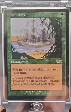 Exploration Urza's Saga MTG Regular Lightly Played - Image 3