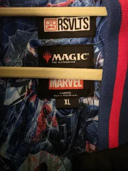 2025 MagicCon Atlanta RSVLTS Spider-Man x Magic MTG Jacket Size X-Large - Image 3