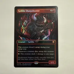 Goblin Sharpshooter FOIL Borderless 136 Special Guests SPG ECL MTG Unplayed Mint - Image 1
