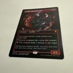 Goblin Sharpshooter FOIL Borderless 136 Special Guests SPG ECL MTG Unplayed Mint - Image 4