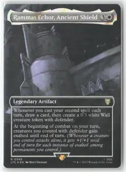 Rammas Echor, Ancient Shield (Borderless) (Surge Foil) 549 NM - Image 1