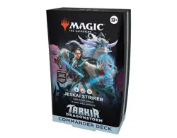 Magic The Gathering Dragonstorm Commander Deck - Jeskai Striker OPEN BOX - Image 1